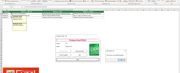Professor Excel Tools(Excel辅助插件) v3.6 Professor Excel Tools(Excel辅助插件) v3.6