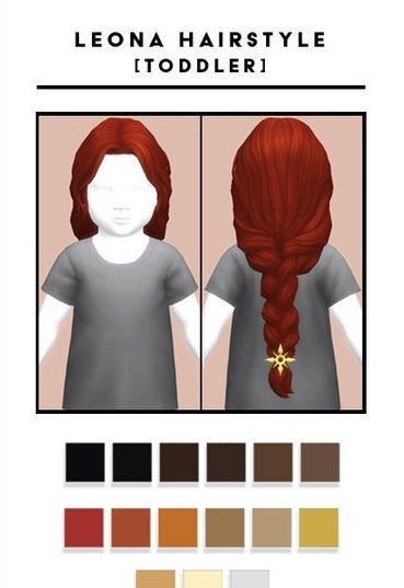 模拟人生4幼儿向日葵发型MOD v1.6 模拟人生4幼儿向日葵发型MOD v1.6