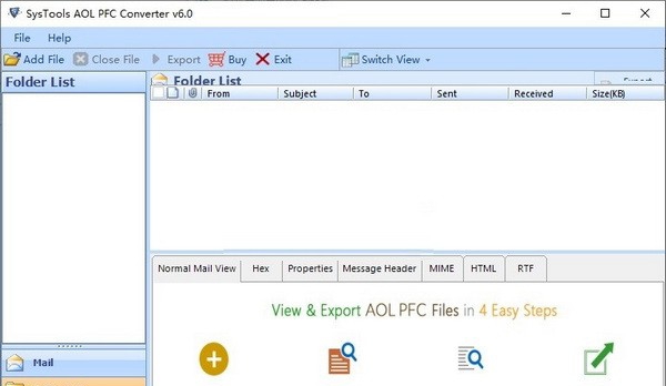 SysTools AOL PFC Converter(邮件格式转换工具) v6.3 SysTools AOL PFC Converter(邮件格式转换工具) v6.3