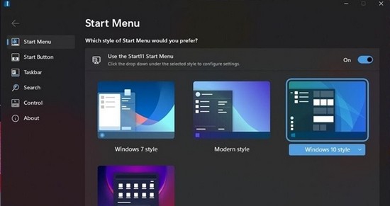 Start Menu 11(菜单管理工具) v1.6 Start Menu 11(菜单管理工具) v1.6