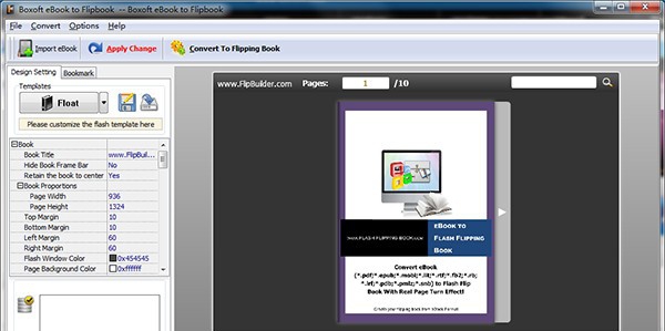 Boxoft eBook to Flipbook(电子书转换工具) v2.0.6 Boxoft eBook to Flipbook(电子书转换工具) v2.0.6