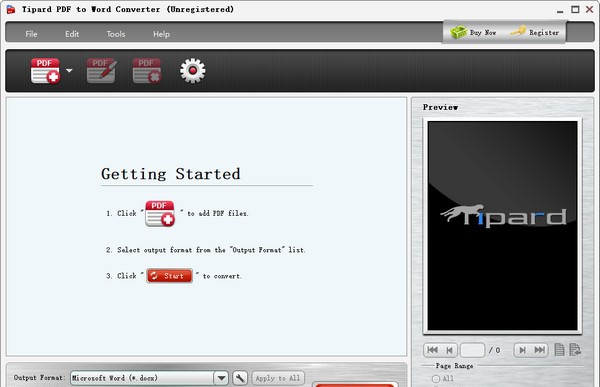 Tipard PDF to Word Converter(PDF转Word工具) v3.3.37 Tipard PDF to Word Converter(PDF转Word工具) v3.3.37