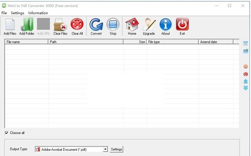 Html to Pdf Converter 3000(HTML转PDF转换器) v1.6 Html to Pdf Converter 3000(HTML转PDF转换器) v1.6