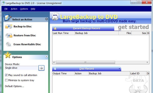 LargeBackup to DVD(DVD光盘备份工具) v11.54