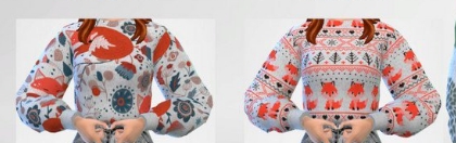 模拟人生4可爱狐狸女性毛衣MOD v1.6 模拟人生4可爱狐狸女性毛衣MOD v1.6