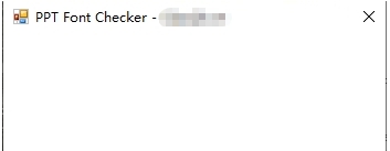 PPT Font Checker v1.5 PPT Font Checker v1.5
