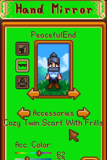 星露谷物语随风飘动的围巾MOD v1.3 星露谷物语随风飘动的围巾MOD v1.3