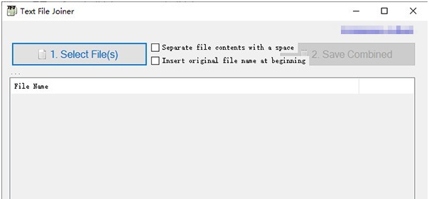 Text File Joiner(文本文件处理工具) v1.12 Text File Joiner(文本文件处理工具) v1.12