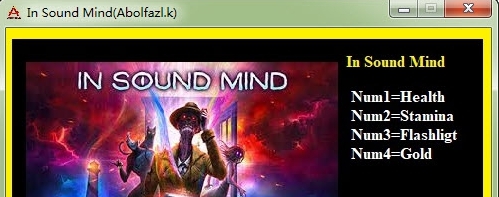 In Sound Mind四项修改器 v2021.10.17 In Sound Mind四项修改器 v2021.10.17