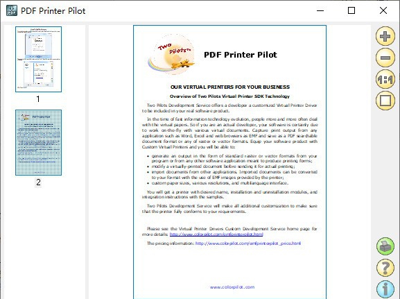 PDF Printer Pilot(PDF虚拟打印机) v2.0.13 PDF Printer Pilot(PDF虚拟打印机) v2.0.13