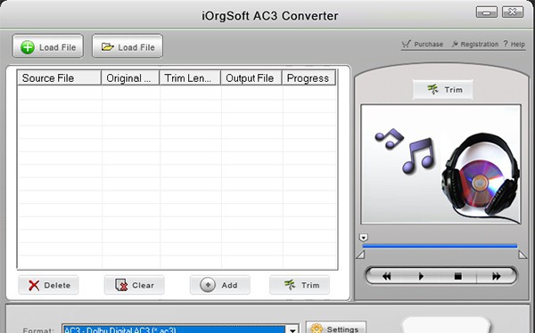 iOrgSoft AC3 Converter(音频格式转换工具) v1.6.9 iOrgSoft AC3 Converter(音频格式转换工具) v1.6.9