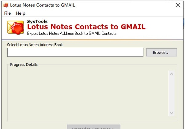 Lotus Notes Contacts to Gmail(邮箱迁移工具) v3.4 Lotus Notes Contacts to Gmail(邮箱迁移工具) v3.4