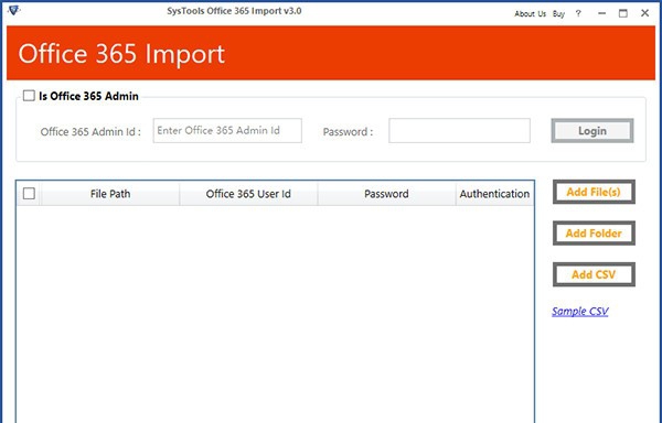 SysTools Office 365 Import(邮箱迁移工具) v3.5 SysTools Office 365 Import(邮箱迁移工具) v3.5
