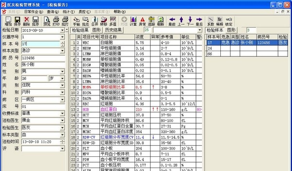 医友检验管理系统 v2013.16.15 医友检验管理系统 v2013.16.15