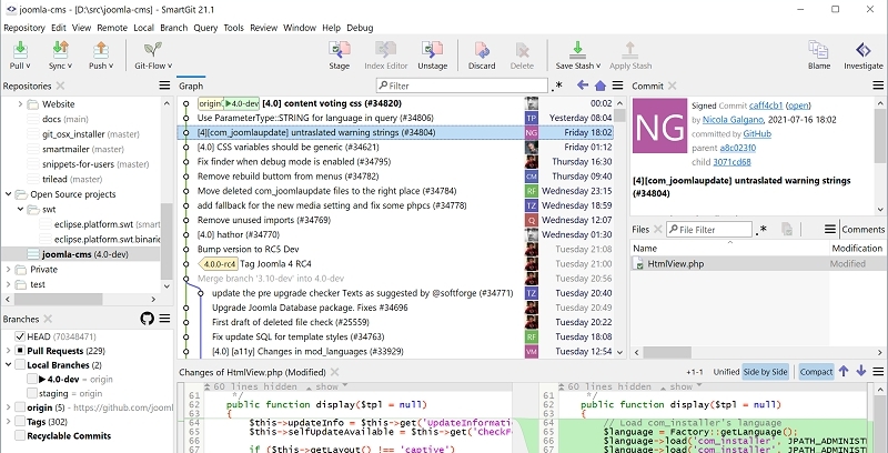 SmartGit电脑版 v21.2.5