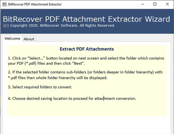 BitRecover PDF Attachment Extractor(PDF附件提取工具) v2.2.0.6 BitRecover PDF Attachment Extractor(PDF附件提取工具) v2.2.0.6