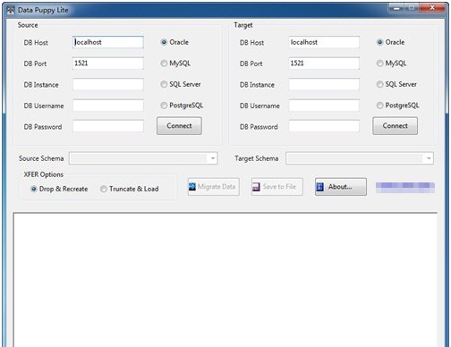 Data Puppy Lite(数据库迁移工具) v1.5 Data Puppy Lite(数据库迁移工具) v1.5