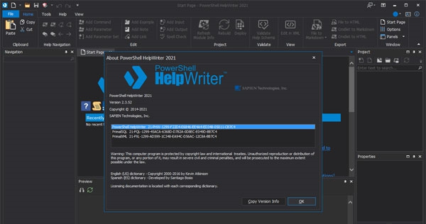 PowerShell HelpWriter(PowerShell辅助工具) v2.3.56 PowerShell HelpWriter(PowerShell辅助工具) v2.3.56