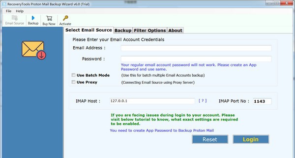 RecoveryTools Proton Mail Backup Wizard(电子邮件备份工具) v6.3 RecoveryTools Proton Mail Backup Wizard(电子邮件备份工具) v6.3