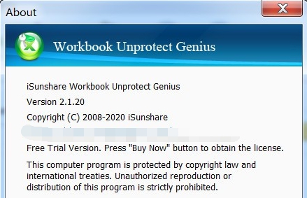 iSunshare Workbook Unprotect Genius(Excel密码删除工具) v2.1.24 iSunshare Workbook Unprotect Genius(Excel密码删除工具) v2.1.24