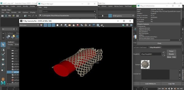 Qualoth(Maya布料渲染插件) v4.12 Qualoth(Maya布料渲染插件) v4.12