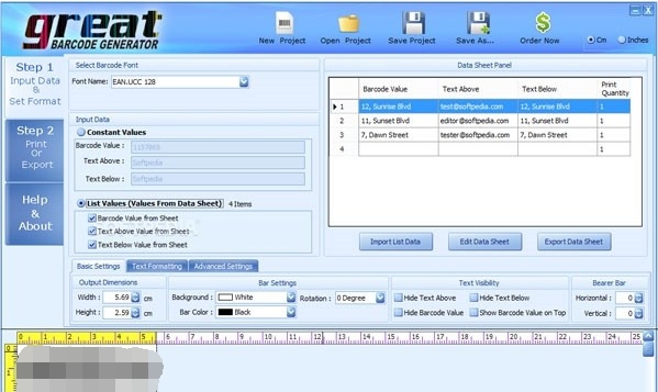 Great Barcode Generator(条码生成器) v5.5 Great Barcode Generator(条码生成器) v5.5