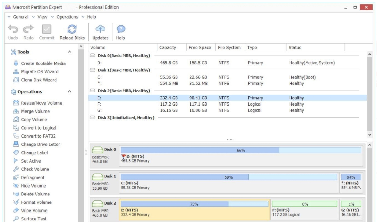 Macrorit Partition Expert Professional Edition(磁盘分区工具) v5.8.10 Macrorit Partition Expert Professional Edition(磁盘分区工具) v5.8.10