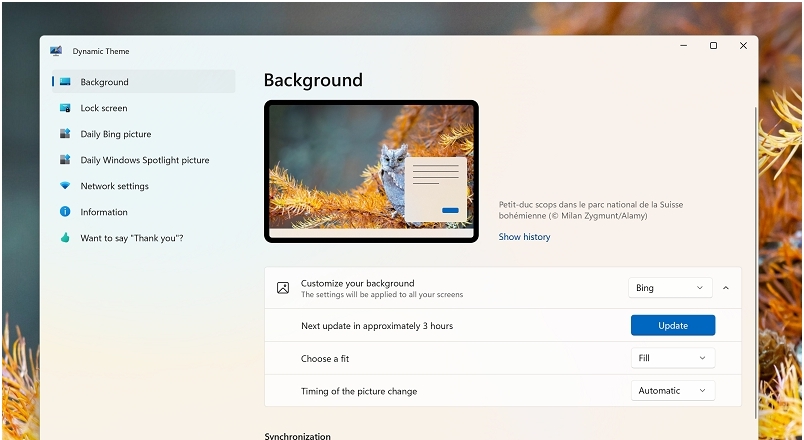 Dynamic Theme(Windows动态壁纸) v1.6.45.4 Dynamic Theme(Windows动态壁纸) v1.6.45.4