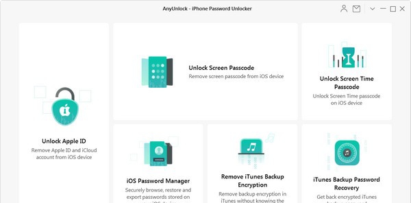 AnyUnlock iPhone Password Unlocker(苹果手机密码恢复工具) v1.3.5 AnyUnlock iPhone Password Unlocker(苹果手机密码恢复工具) v1.3.5
