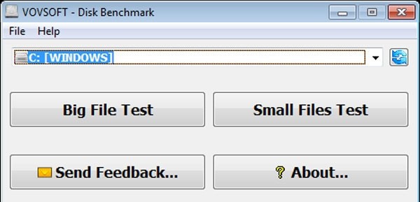 VovSoft Disk Benchmark(硬盘性能测量工具) v2.6 VovSoft Disk Benchmark(硬盘性能测量工具) v2.6