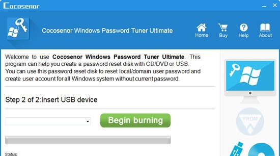 Cocosenor Windows Password Tuner Ultimate(密码恢复工具) v3.25 Cocosenor Windows Password Tuner Ultimate(密码恢复工具) v3.25
