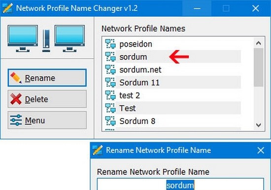 Network Profile Name Changer(网络配置修改工具) v1.5 Network Profile Name Changer(网络配置修改工具) v1.5