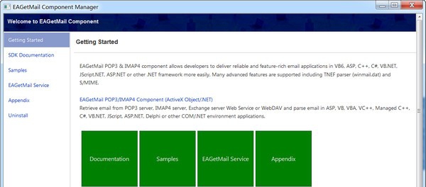 EAGetMail Component Manager(电子邮件组件管理工具) v5.2.1.14 EAGetMail Component Manager(电子邮件组件管理工具) v5.2.1.14