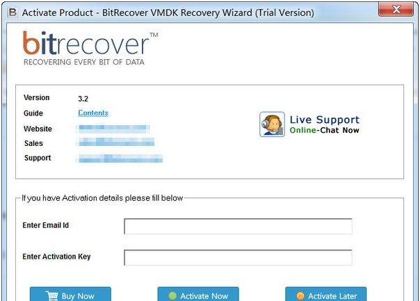 BitRecover VMDK Recovery Wizard(VMDK数据恢复工具) v3.7 BitRecover VMDK Recovery Wizard(VMDK数据恢复工具) v3.7