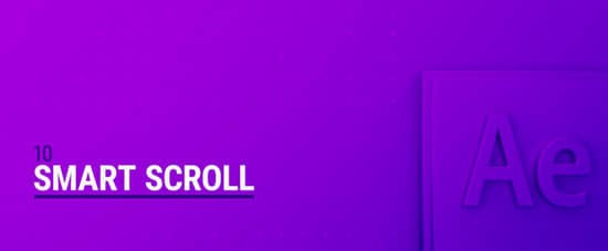 Smart Scroll(AE智能文字标题动滚效果) v1.5 Smart Scroll(AE智能文字标题动滚效果) v1.5