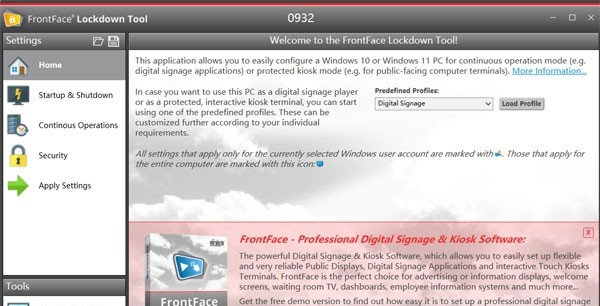 FrontFace Lockdown Tool(电脑锁定工具) v5.0.4