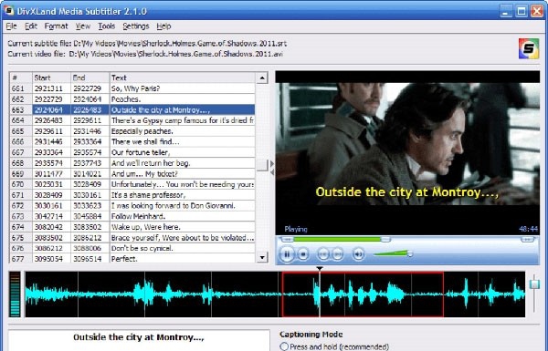 DivXLand Media Subtitler(字幕编辑修复工具) v2.2.6 DivXLand Media Subtitler(字幕编辑修复工具) v2.2.6