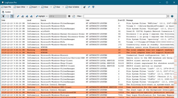 LogFusion Pro(系统日志查看工具) v6.6.4 LogFusion Pro(系统日志查看工具) v6.6.4