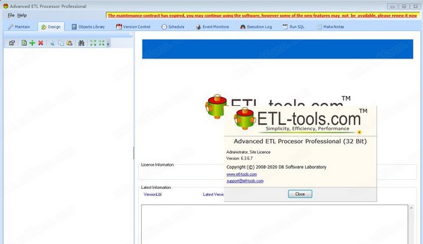 Advanced ETL Processor Professional(数据库管理工具) v6.3.6.10 Advanced ETL Processor Professional(数据库管理工具) v6.3.6.10