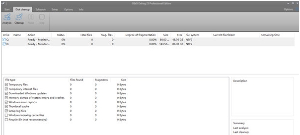 O&O Defrag(电脑磁盘清理工具) v1.79 O&O Defrag(电脑磁盘清理工具) v1.79