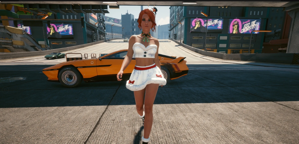 赛博朋克2077圣诞装束MOD v2.93 赛博朋克2077圣诞装束MOD v2.93