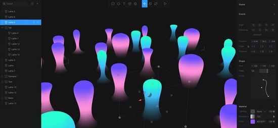 Spline(3D图形设计工具) v0.5.7 Spline(3D图形设计工具) v0.5.7