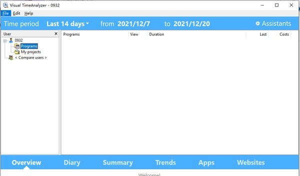 Visual TimeAnalyzer(软件管理工具) v2.5 Visual TimeAnalyzer(软件管理工具) v2.5