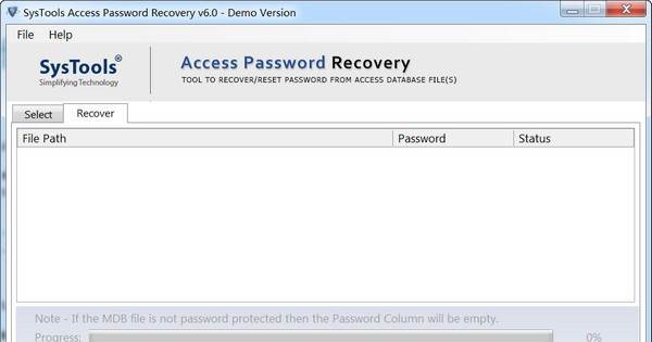SysTools Access Password Recovery(Access数据库密码恢复工具) v6.5 SysTools Access Password Recovery(Access数据库密码恢复工具) v6.5