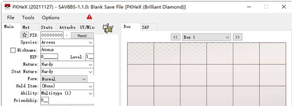 PkHex修改器 v21.11.37 PkHex修改器 v21.11.37