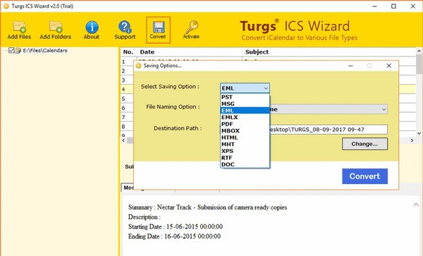 Turgs ICS Wizard(ICS文件转换工具) v2.0.5 Turgs ICS Wizard(ICS文件转换工具) v2.0.5
