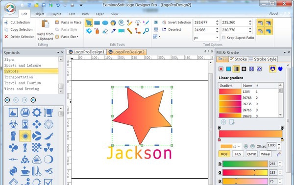EximiousSoft Logo Designer Pro(logo设计软件) v3.78 EximiousSoft Logo Designer Pro(logo设计软件) v3.78
