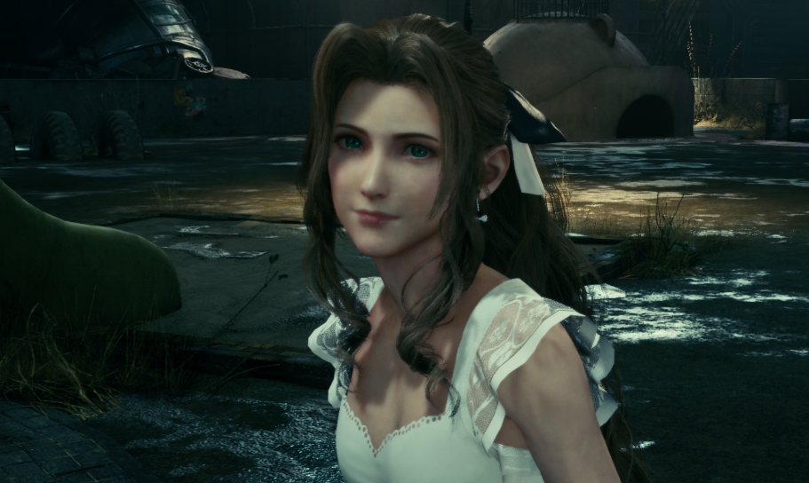 最终幻想7重制版爱丽丝时尚白色连衣裙MOD v2.72 最终幻想7重制版爱丽丝时尚白色连衣裙MOD v2.72