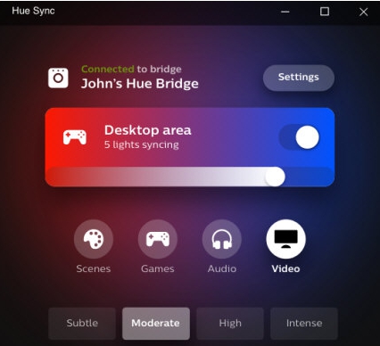 hue sync(飞利浦灯光预设软件) v1.51 hue sync(飞利浦灯光预设软件) v1.51
