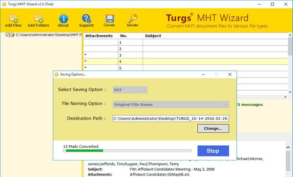 Turgs MHT Wizard(MHT文件转换工具) v2.0.6 Turgs MHT Wizard(MHT文件转换工具) v2.0.6
